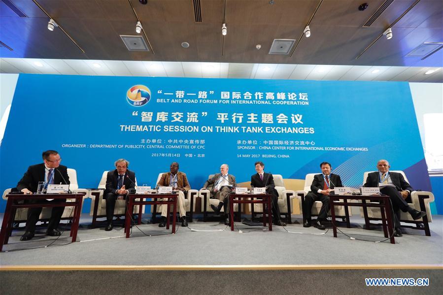 (BRF)CHINA-BELT AND ROAD FORUM-THEMATIC SESSION-THINK TANK (CN)