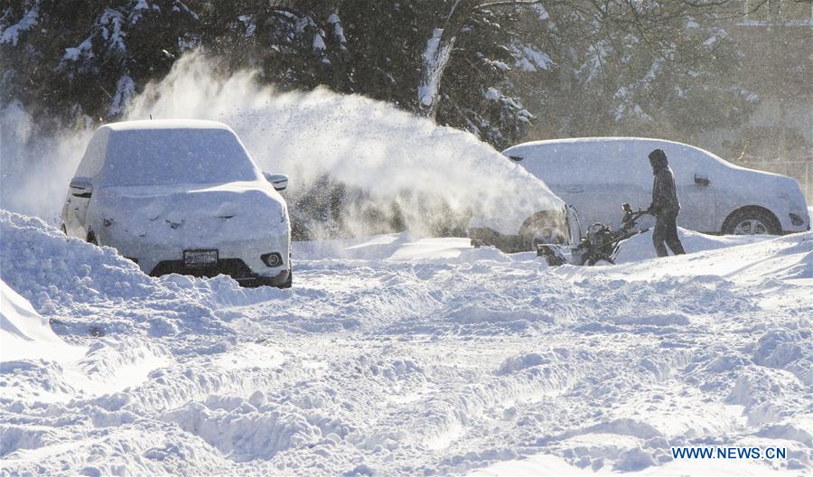 CANADA-TORONTO-SNOW