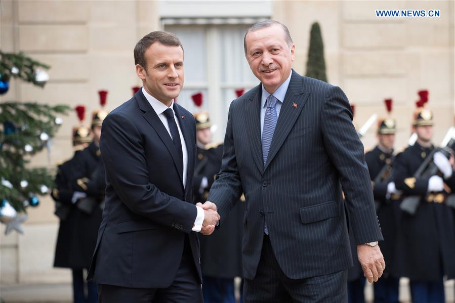 FRANCE-PARIS-TURKEY-PRESIDENT-VISIT