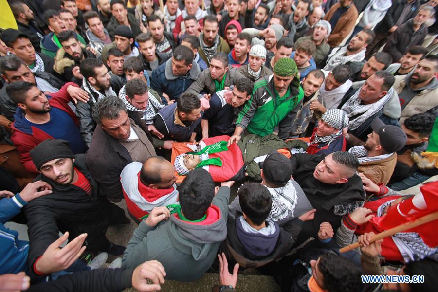 MIDEAST-NABLUS-FUNERAL