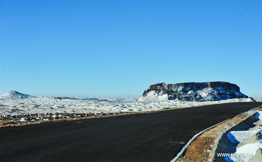 CHINA-INNER MONGOLIA-VOLCANO-WINTER SCENERY (CN)