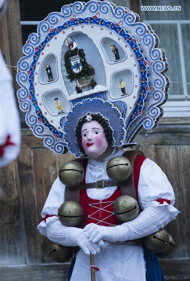 SWITZERLAND-APPENZELL AUSSERRHODEN-NEW YEAR'S EVE-JULIAN CALENDAR-TRADITION