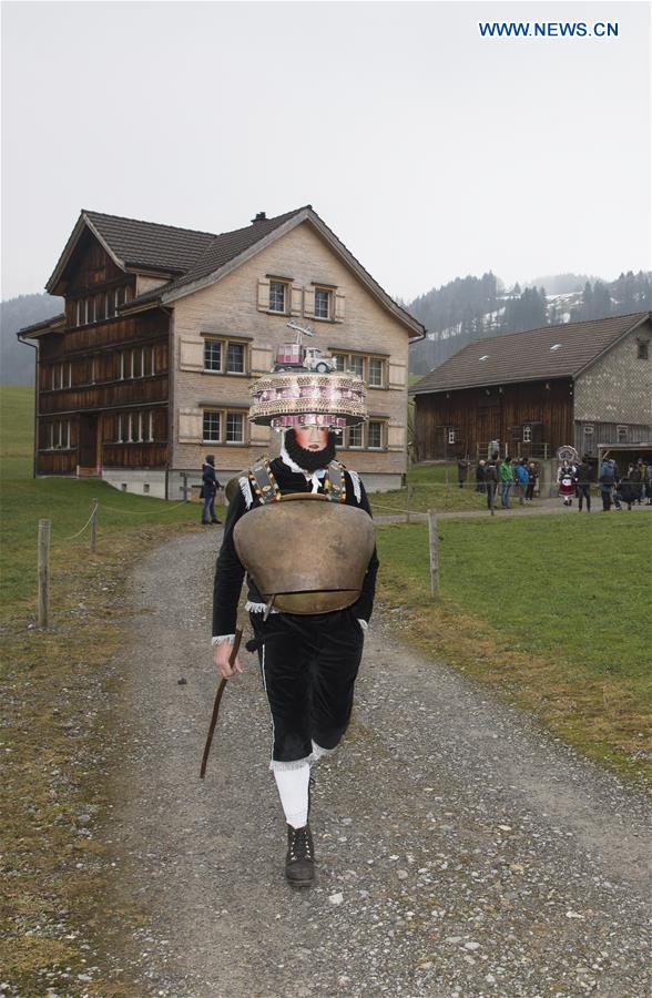 SWITZERLAND-APPENZELL AUSSERRHODEN-NEW YEAR'S EVE-JULIAN CALENDAR-TRADITION