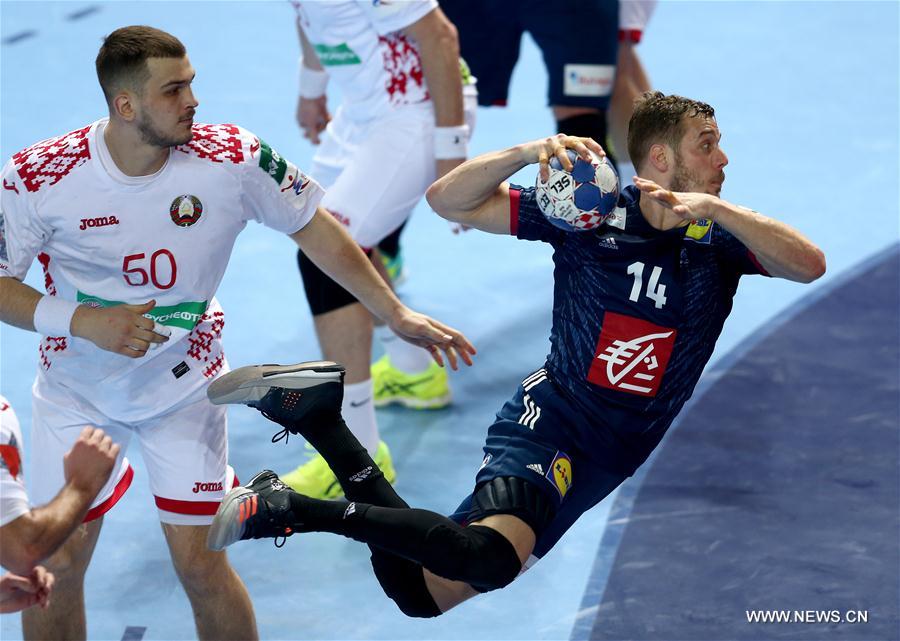 (SP)CROATIA-POREC-HANDBALL-EHF EURO 2018-FRA VS BLR