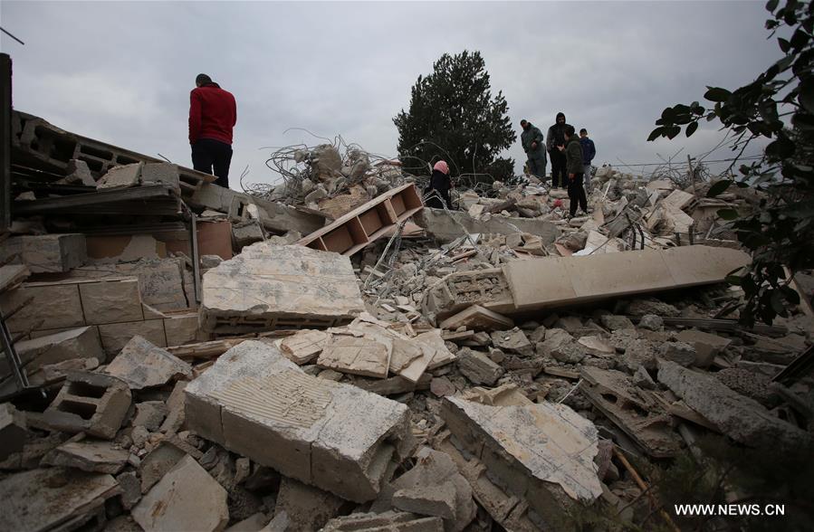 MIDEAST-JENIN-DEMOLISHED