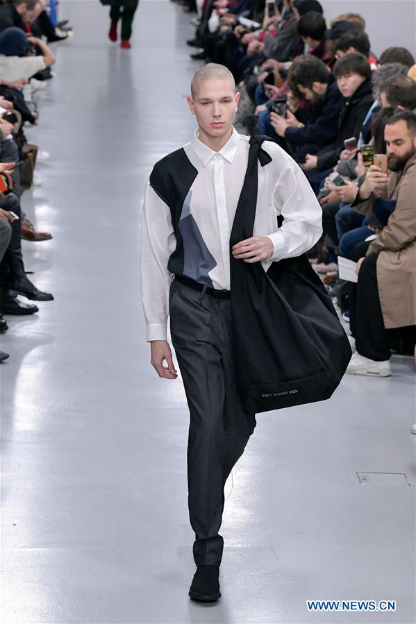 FRANCE-PARIS-MEN'S FASHION WEEK-ISSEY MIYAKE