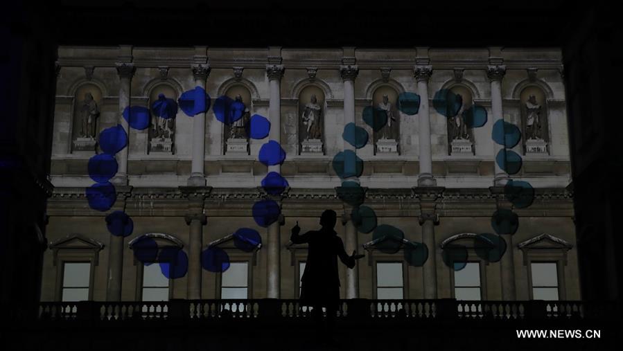 BRITAIN-LONDON-LUMIERE-LIGHT FESTIVAL