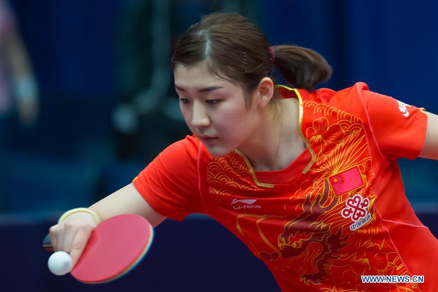 (SP)HUNGARY-BUDAPEST-ITTF WORLD TOUR-HUNGARIAN OPEN-WOMEN'S SINGLES 