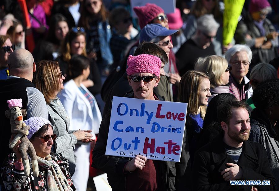 U.S.-WASHINGTON D.C.-WOMEN'S MARCH