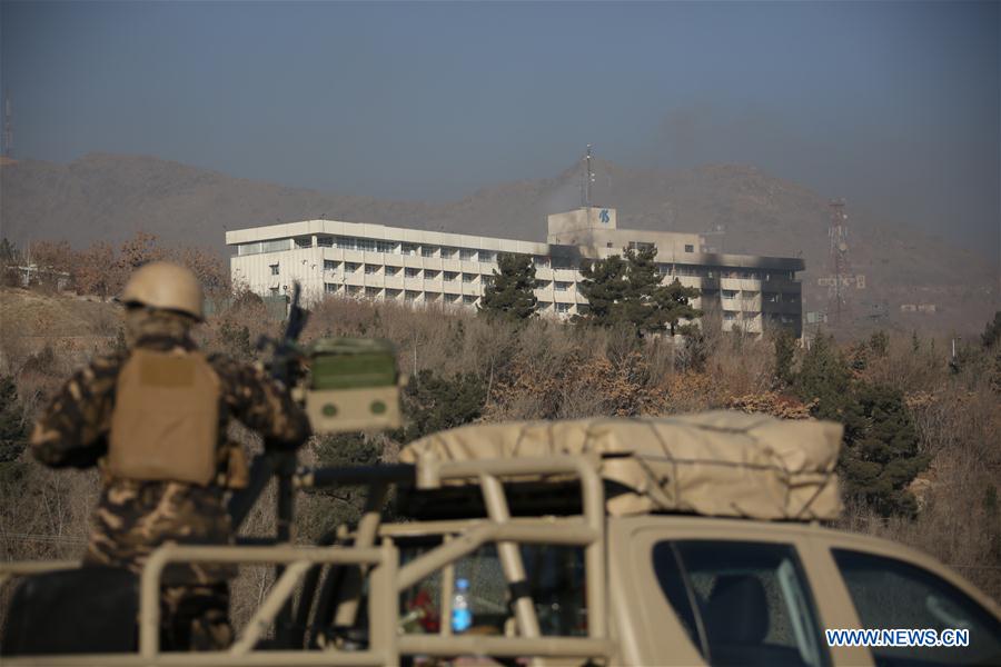 AFGHANISTAN-KABUL-INTERCONTINENTAL HOTEL-ATTACK