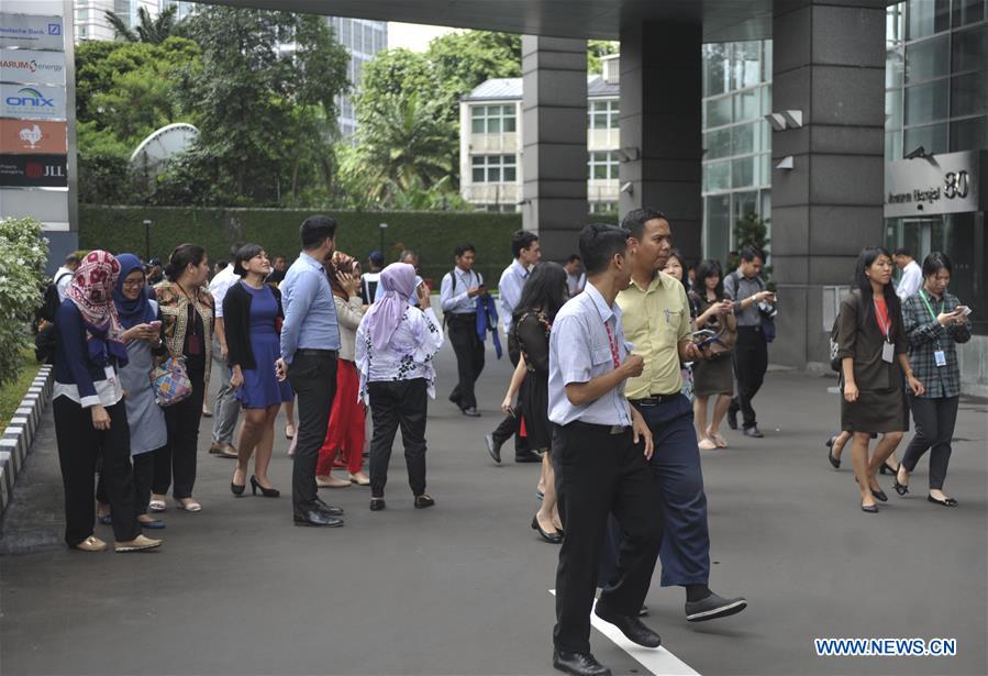 INDONESIA-JAKARTA-EARTHQUAKE