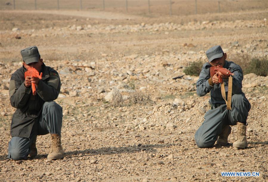 AFGHANISTAN-NANGARHAR-MILITARY TRAINING