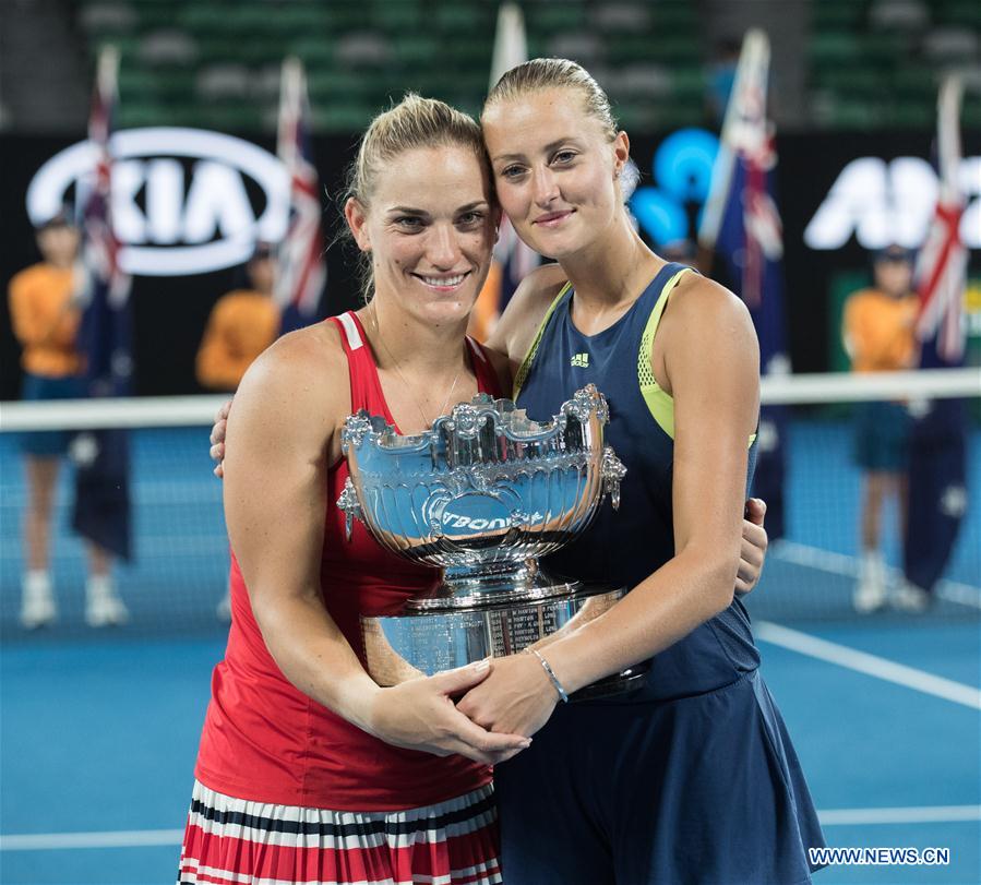 (SP)AUSTRALIA-MELBOURNE-TENNIS-AUSTRALIAN OPEN-WOMEN'S DOUBLES-FINAL