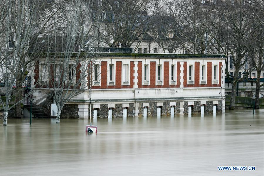 FRANCE-PARIS-SEINE RIVER-FLOOD