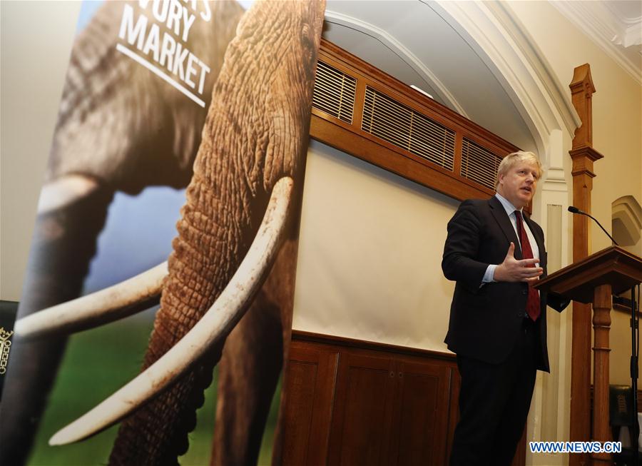 BRITAIN-LONDON-CHINA-IVORY TRADE-BAN