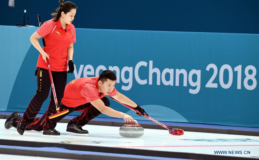 (SP)OLY-SOUTH KOREA-PYEONGCHANG-CURLING-MIXED DOUBLES-CHINA VS SWITZERLAND