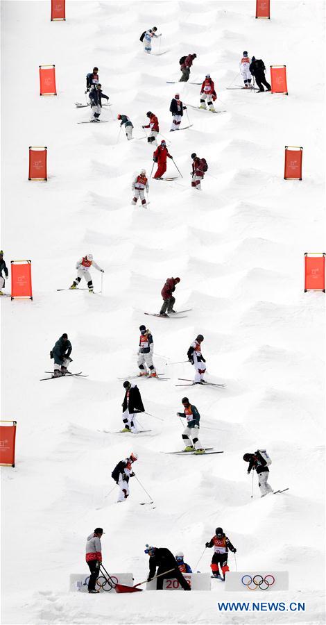 (SP)OLY-SOUTH KOREA-PYEONGCHANG-FREESTYLE SKIING-LADIES'S MOGULS QUALIFICATION