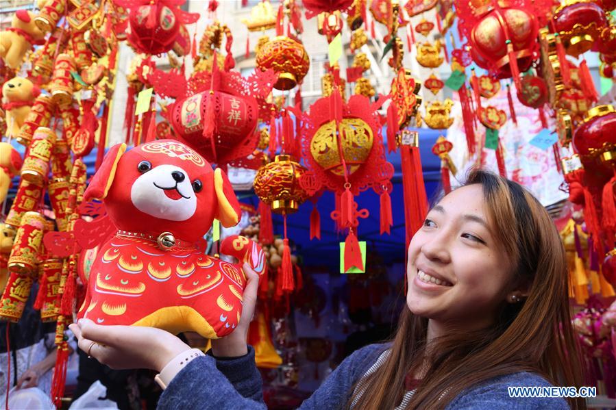 U.S.-SAN FRANCISCO-CHINESE NEW YEAR-FLOWER MARKET FAIR