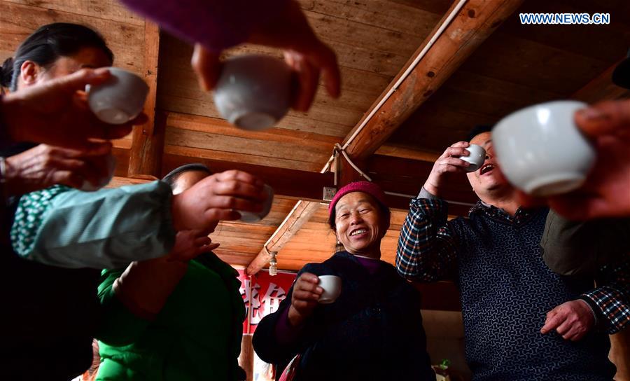 CHINA-GUANGXI-RONGSHUI-FESTIVE DRINKING (CN)