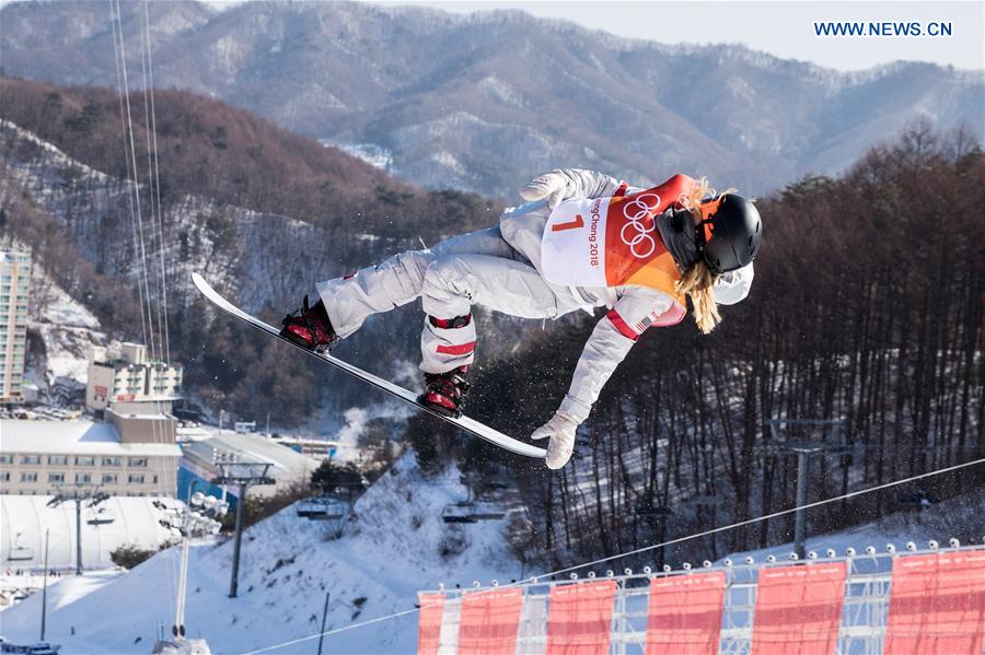 (SP)OLY-SOUTH KOREA-PYEONGCHANG-SNOWBOARD-LADIES' HALFPIPE