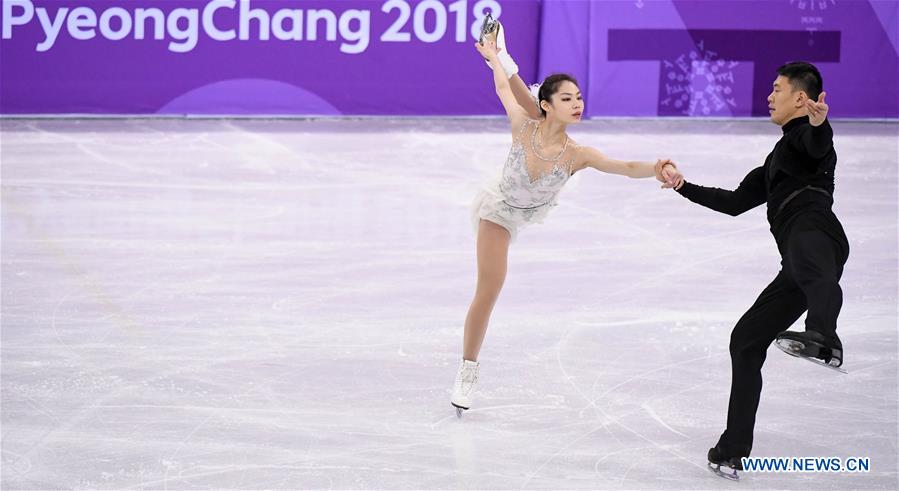 (SP)OLY-SOUTH KOREA-PYEONGCHANG-FIGURE SKATING-PAIR SKATING SHORT PROGRAM