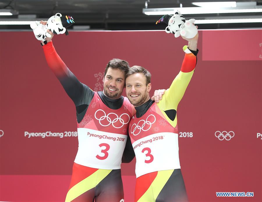 (SP)OLY-SOUTH KOREA-PYEONGCHANG-LUGE-MEN'S DOUBLES