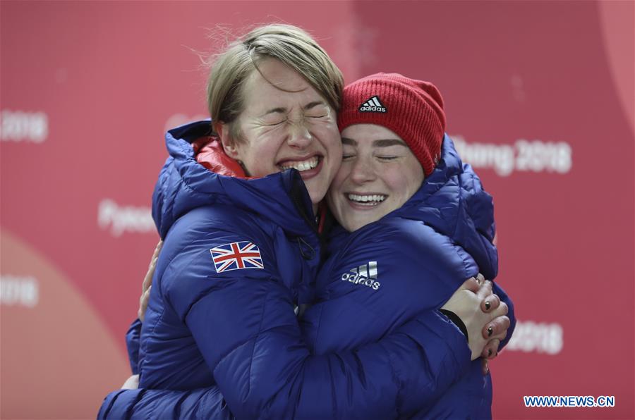 (SP)OLY-SOUTH KOREA-PYEONGCHANG-SKELETON-WOMEN