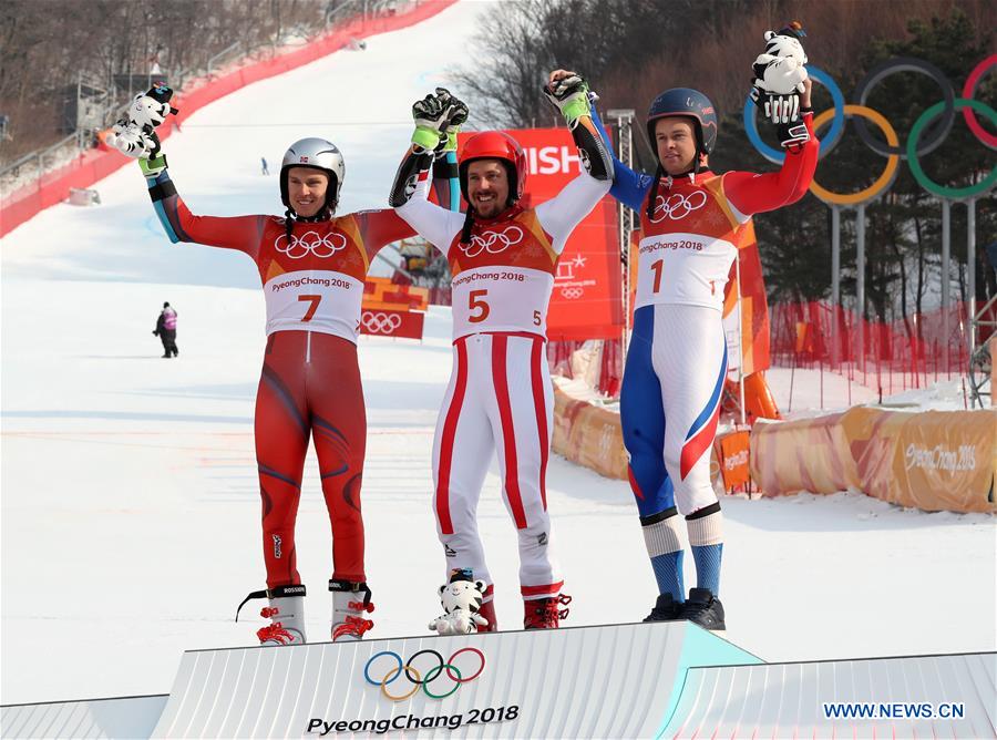 (SP)OLY-SOUTH KOREA-PYEONGCHANG-ALPINE SKIING-MEN'S GIANT SLALOM