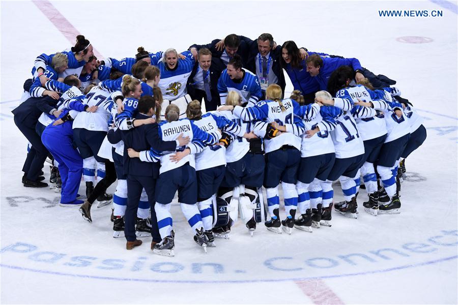 (SP)OLY-SOUTH KOREA-PYEONGCHANG-ICE HOCKEY-WOMEN-BRONZE MEDAL GAME