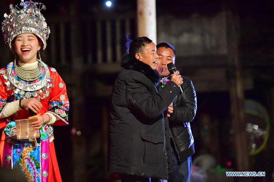 CHINA-GUANGXI-MIAO PEOPLE-SPRING GALA (CN)