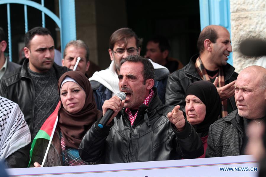 MIDEAST-NABLUS-PROTEST