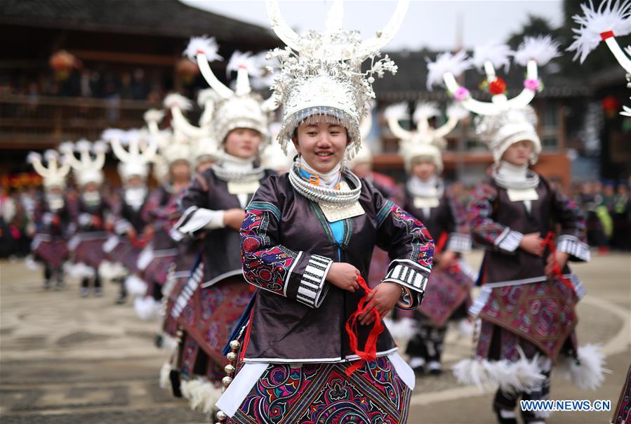 #CHINA-GUIZHOU-MIAO ETHNIC GROUP-CELEBRATION-SPRING(CN)