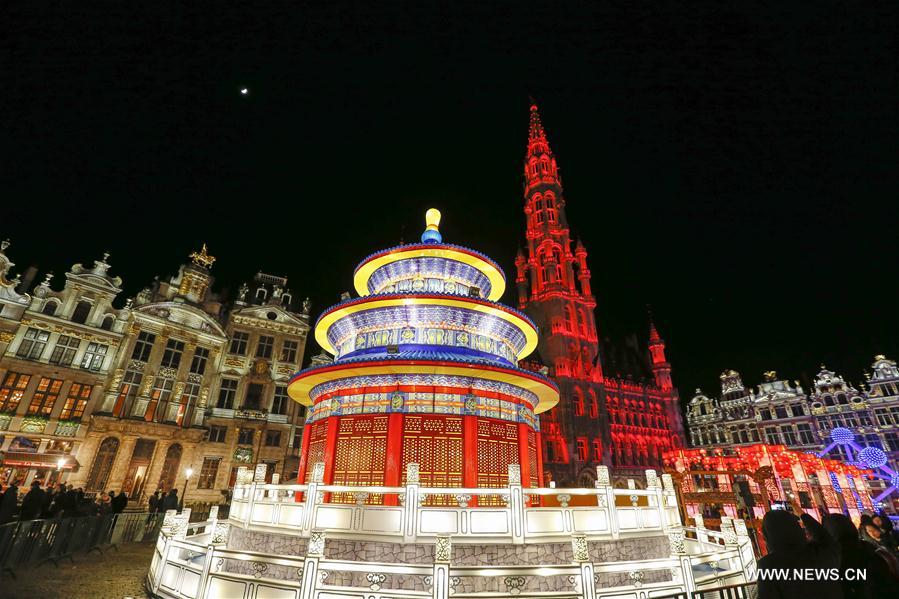 BELGIUM-BRUSSELS-CHINA-LANTERN EXHIBITION