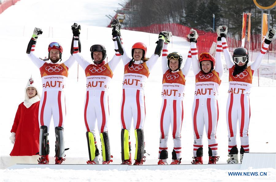 (SP)OLY-SOUTH KOREA-PYEONGCHANG-ALPINE SKIING-TEAM EVENT-FINAL