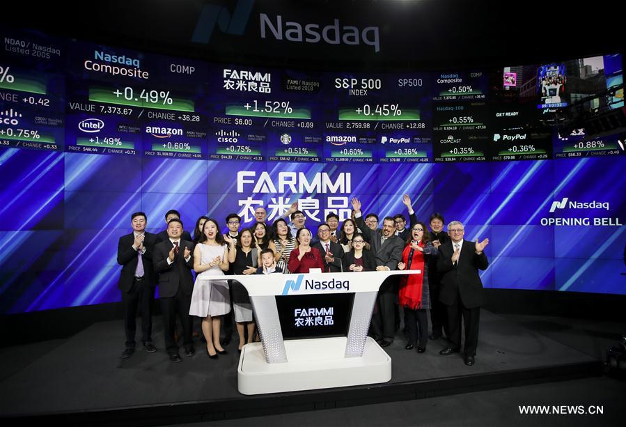 U.S.-NEW YORK-NASDAQ-FARMMI-LISTING