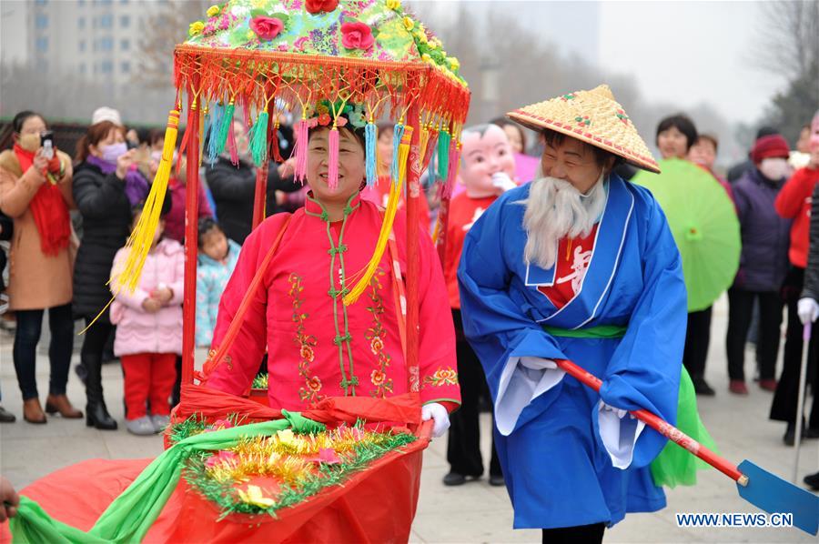 #CHINA-HEBEI-CANGZHOU-FOLK PERFORMANCE (CN)