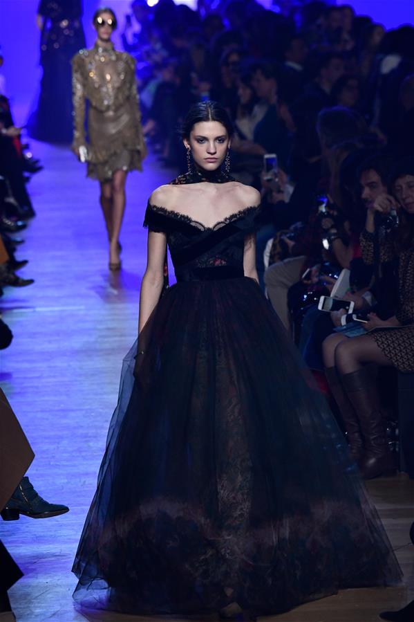 FRANCE-PARIS-FASHION WEEK-ELIE SAAB