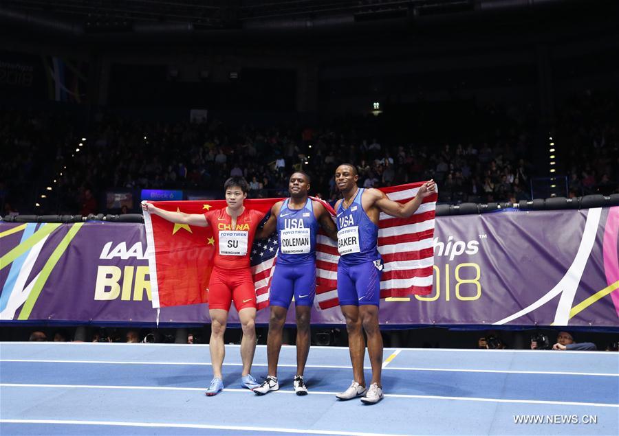 (SP)BRITAIN-BIRMINGHAM-ATHLETICS-IAAF WORLD INDOOR CHAMPIONSHIPS DAY 3