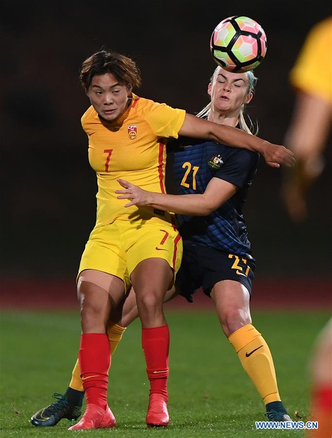 (SP)PORTUGAL-ALBUFEIRA-SOCCER-ALGARVE CUP-CHINA VS AUSTRALIA