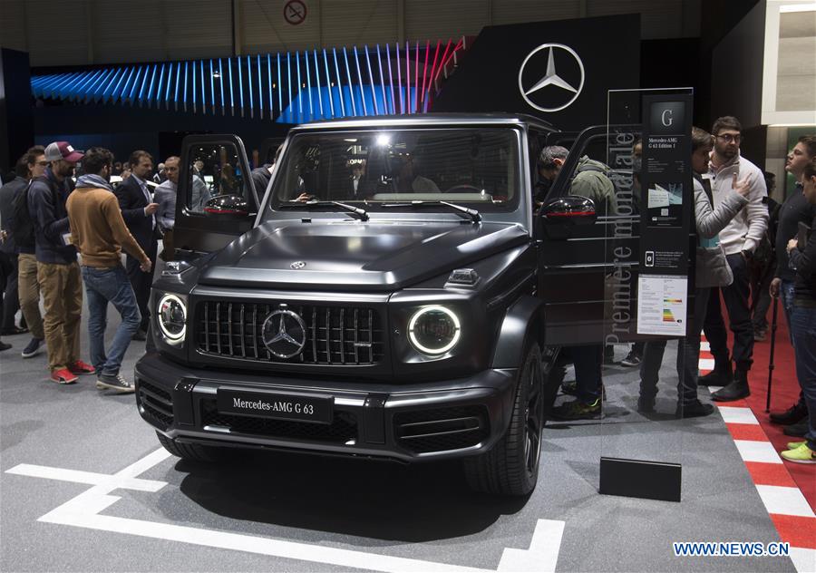 SWITZERLAND-GENEVA-MOTOR SHOW