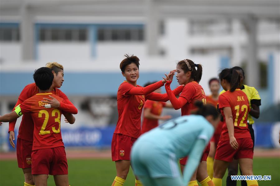 (SP)PORTUGAL-SANTO ANTONIO-SOCCER-ALGARVE CUP-CHN VS RUS