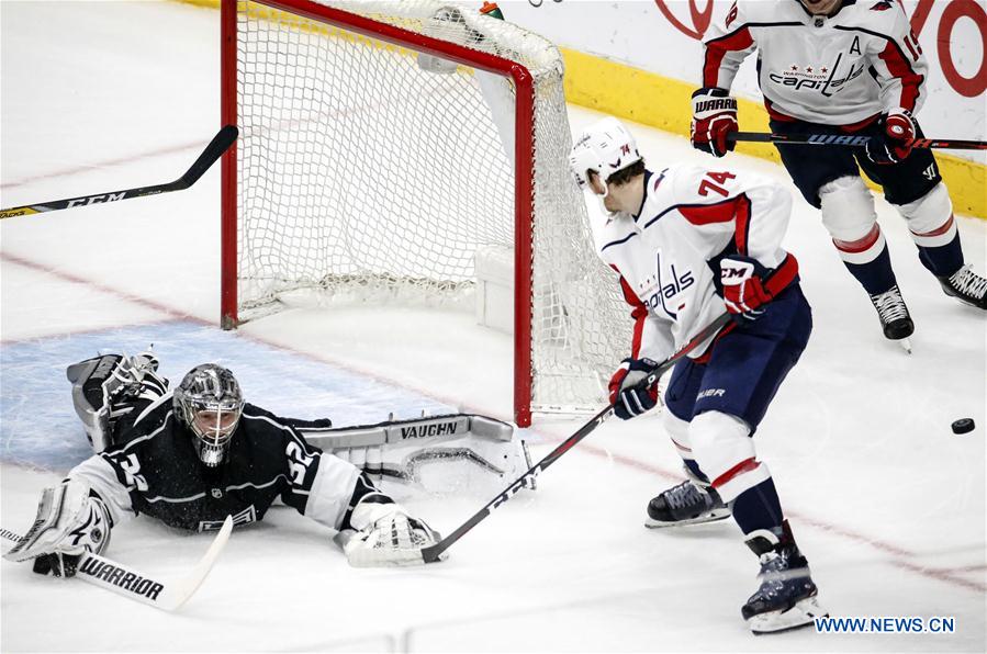 (SP)U.S.-LOS ANGELES-ICE HOCKEY-NHL-LOS ANGELES KINGS VS WASHINGTON CAPITALS