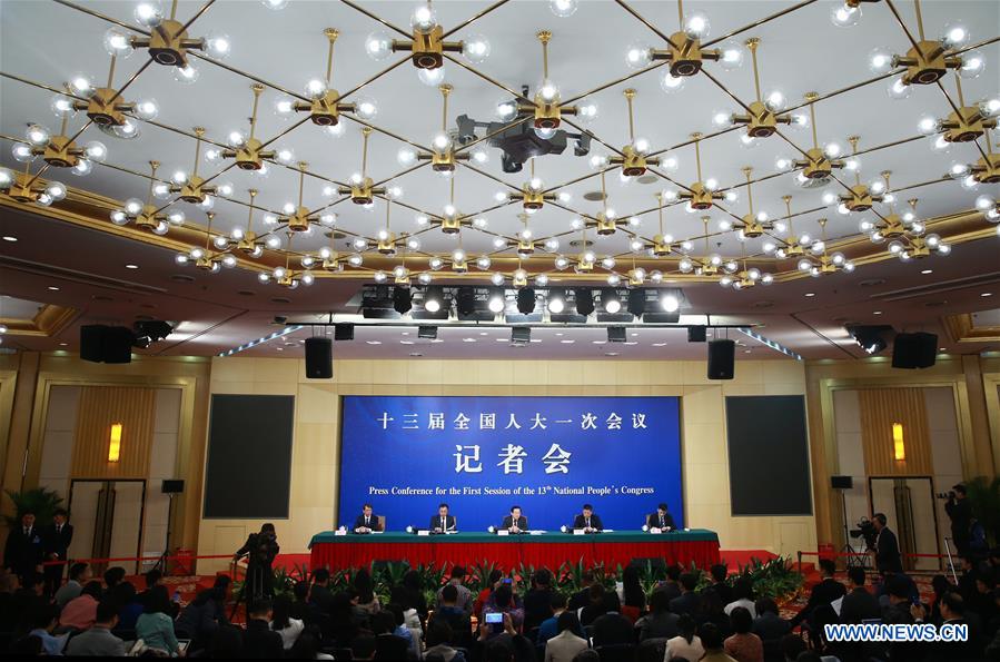 (TWO SESSIONS)CHINA-BEIJING-NPC-PRESS CONFERENCE-INNOVATIVE COUNTRY (CN)