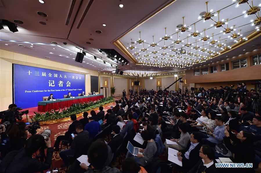 (TWO SESSIONS)CHINA-BEIJING-NPC-PRESS CONFERENCE-STATE-OWNED ENTERPRISES (CN)