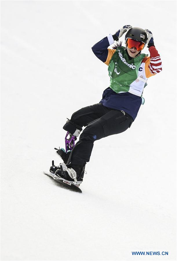 (SP)OLY-PARALYMPIC-SOUTH KOREA-PYEONGCHANG-SNOWBOARD