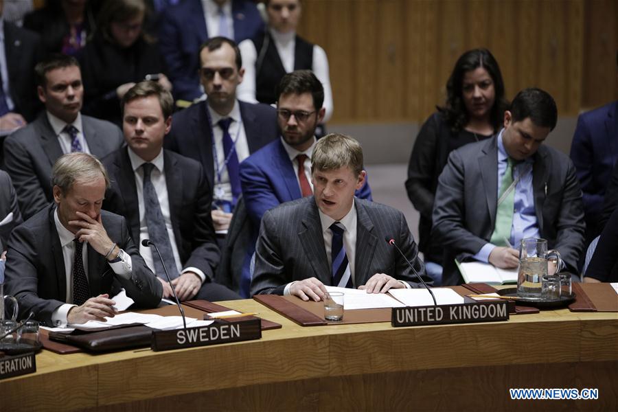 UN-SECURITY COUNCIL-EMERGENCY MEETING-NERVE AGENT ATTACK-ACCUSATIONS