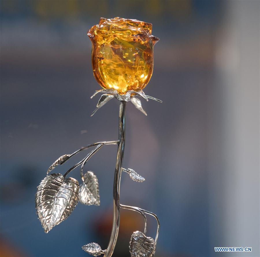 LITHUANIA-VILNIUS-AMBER-EXHIBITION