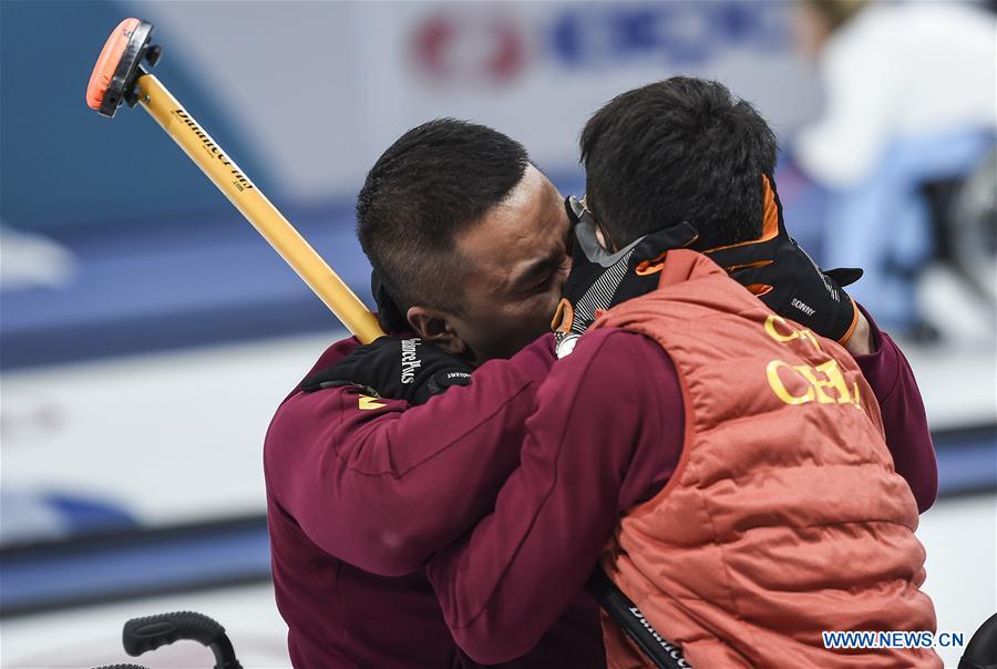 (SP)OLY-PARALYMPIC-SOUTH KOREA-PYEONGCHANG-WHEELCHAIR CURLING