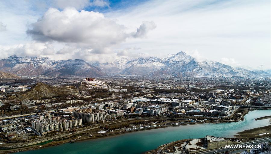 CHINA-TIBET-LHASA-SNOW (CN)