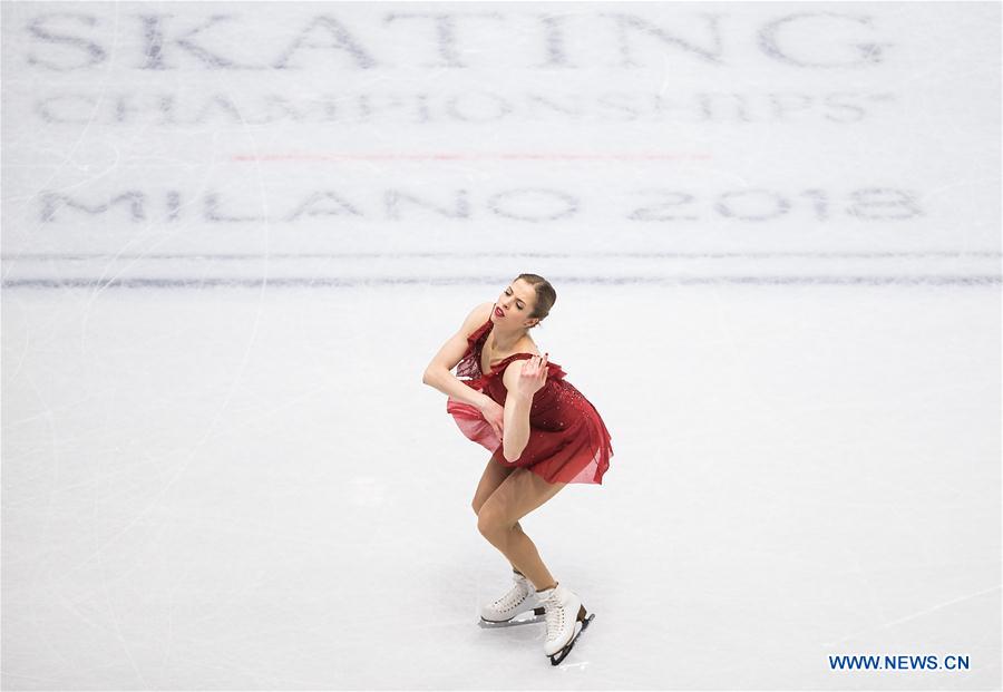 (SP)ITALY-MILAN-FIGURE SKATING-ISU WORLD CHAMPIONSHIPS